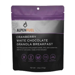 Alpen Fuel Cranberry White Chocolate Breakfast Granola 