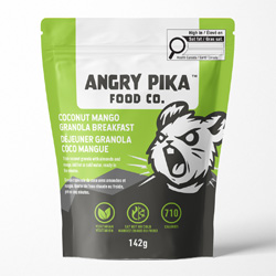 Angry Pika Coconut Mango Breakfast Granola  