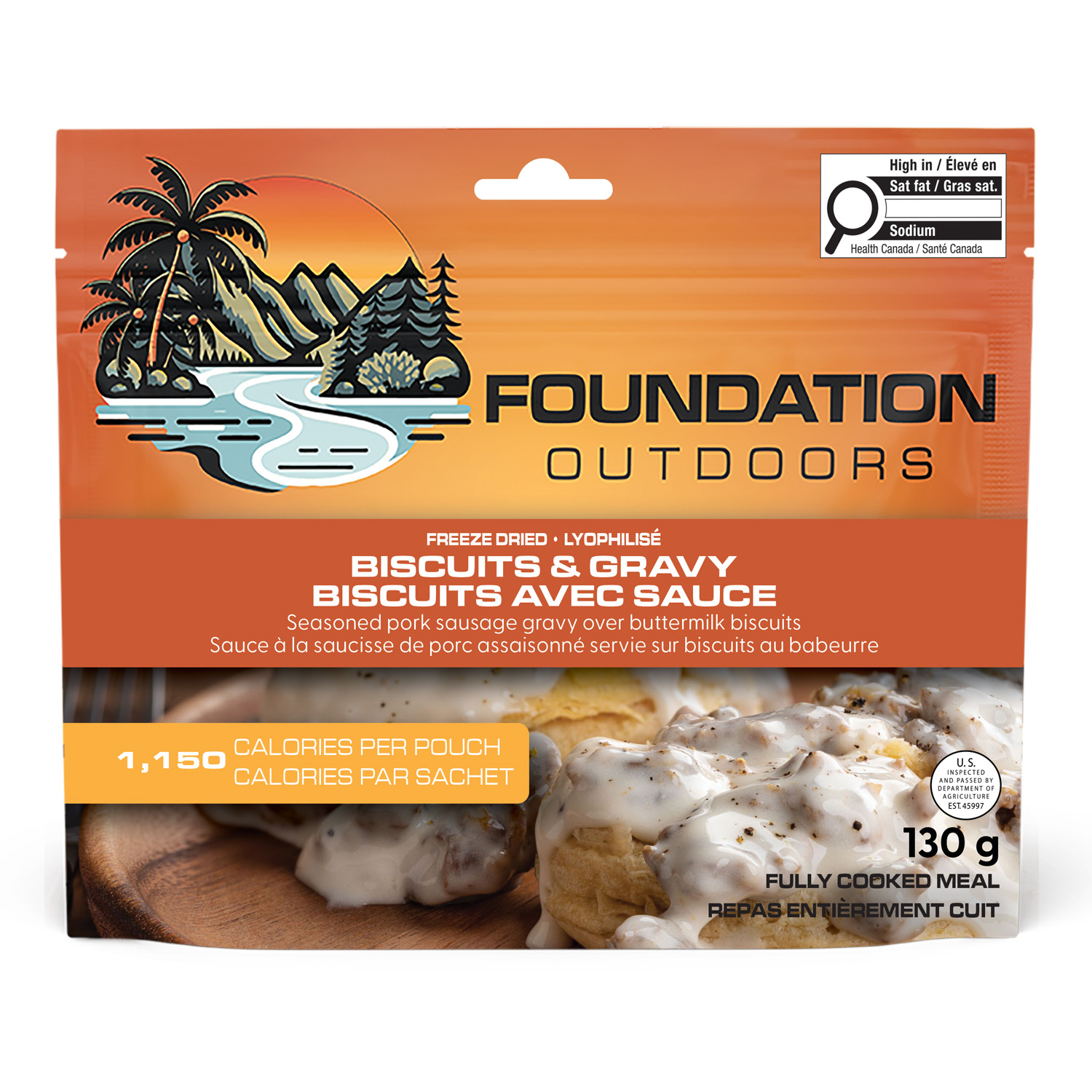 Foundation Outdoors Biscuits and Gravy