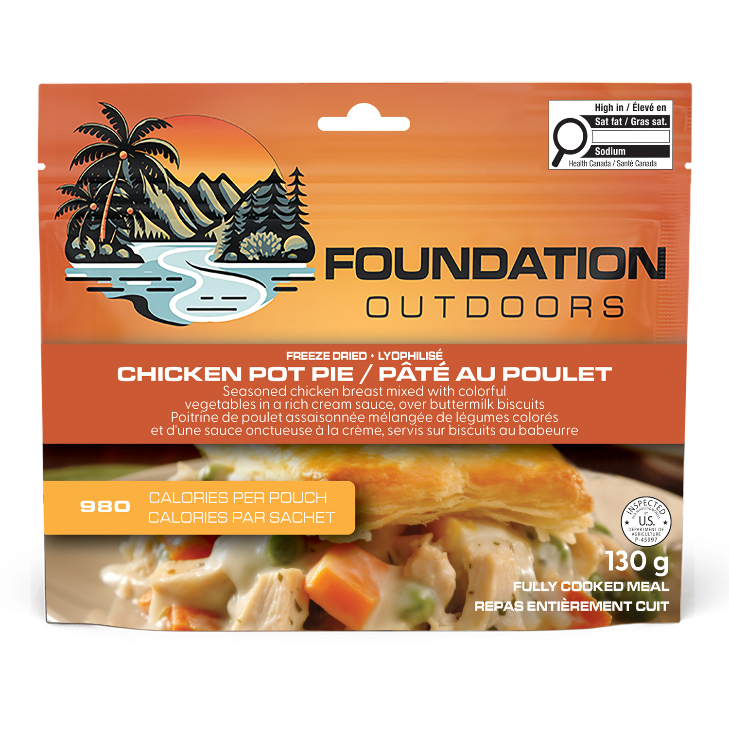 Foundation Outdoors Chicken Pot Pie