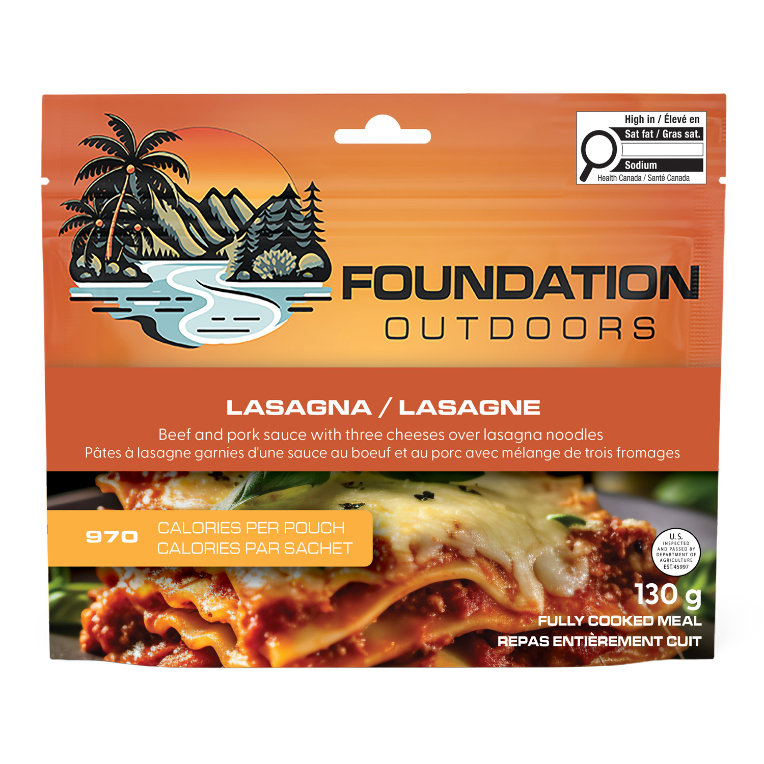 Foundation Outdoors Lasagna