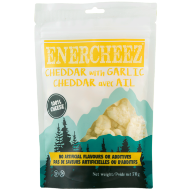 Enercheez Cheddar with Garlic Flavour