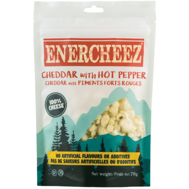 Enercheez Cheddar and Hot Pepper Flavour